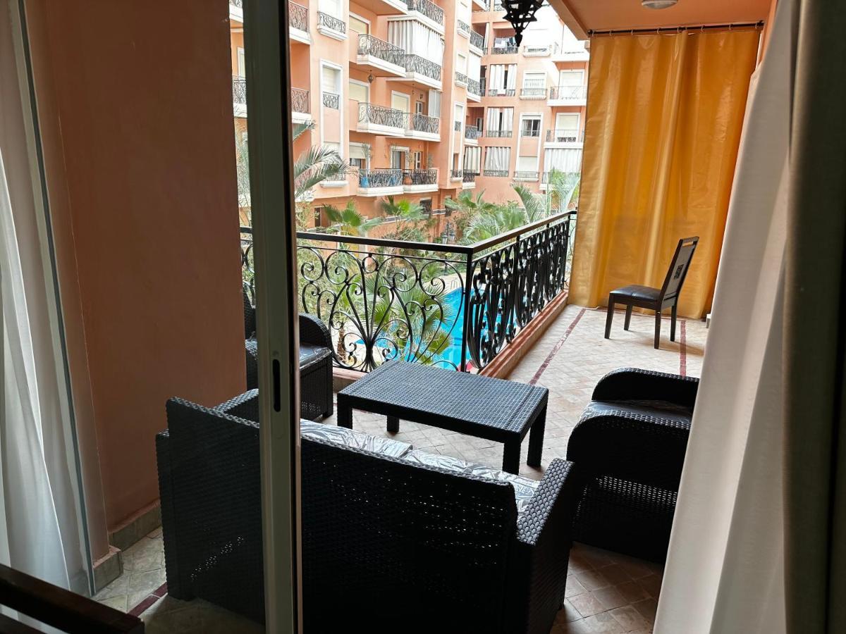 Beautiful, Great Equipped 122 M Holiday Apartment Near Majorelle Garden And Gueliz With Pool Views And A Large Balcony And Terrace مراكش المظهر الخارجي الصورة